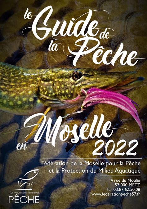 Guide et Règlementation de la Pêche en Moselle 2022