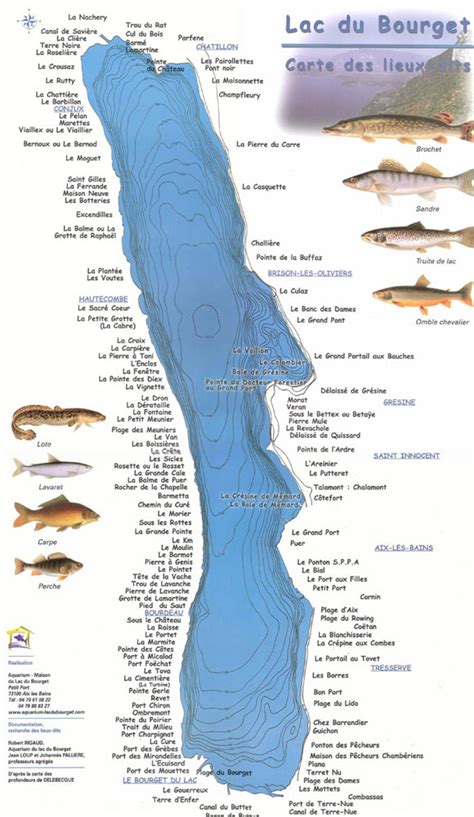 Obtenir une Carte de Pêche à Aix-les-Bains et Lac du Bourget