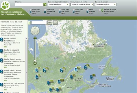 Explorez les Zones de Pêche avec les Cartes Interactives en Ligne